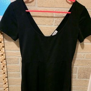 NEVER BEEN WORN super cute black romper